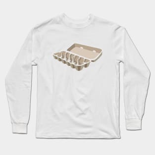 Empty Egg Carton Long Sleeve T-Shirt